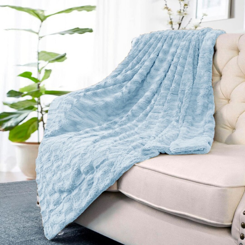 Mink fur blanket - heavenly, 220*240