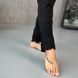 Knitted pajamas "mustang" - black, S