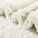Bamboo-sheepskin plaid - milk, 200*230