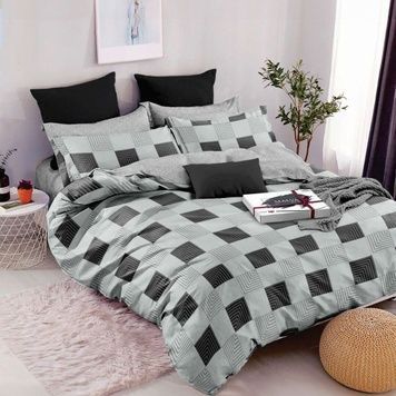 Bedding Set Gold calico Viorika, Single, 50*70, Gold Calico
