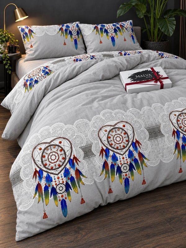 Bedding Set Gold calico Teona, Queen, 50*70, Gold Calico