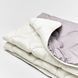 Microfiber blanket duet milk/mock, 150*215