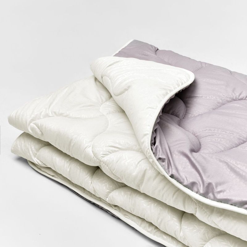 Microfiber blanket duet milk/mock, 150*215