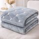 Velour cover "louis" - light grey, 220*240