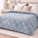 Velour cover "louis" - light grey, 220*240