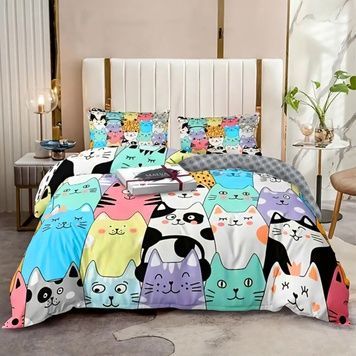 Bedding Set Gold calico Mistraliv, Single, 50*70, Gold Calico
