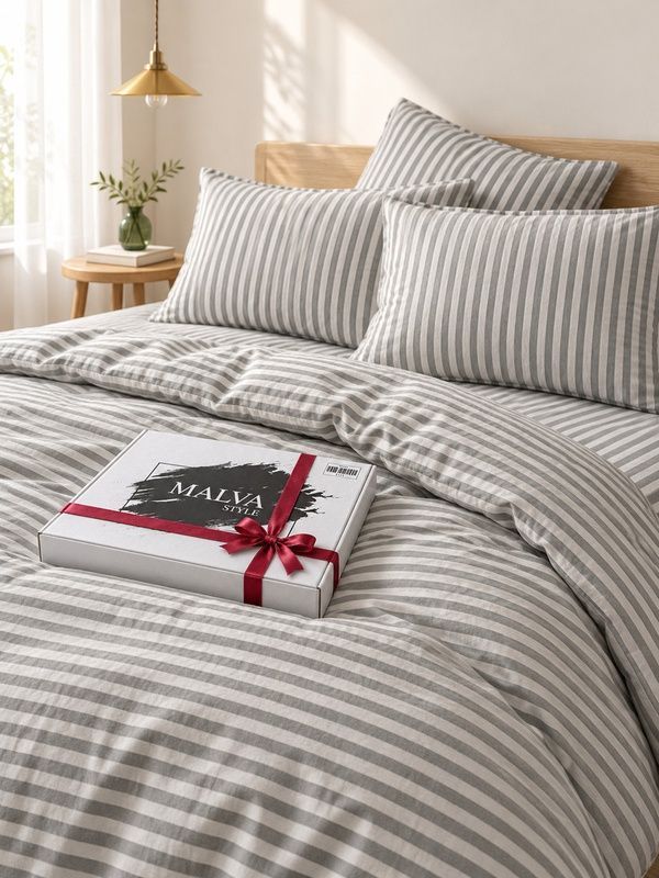 Bedding Set Gold calico light Indelisia, Single, 50*70, Gold Calico Light