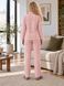 Women's flannel pajamas - pink cell, L
