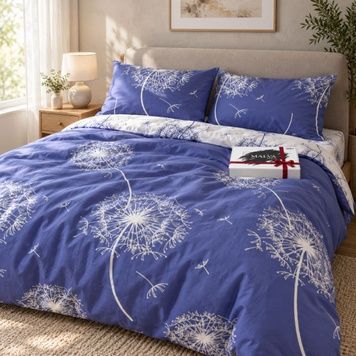 Bedding Set Gold calico Berta, Single, 50*70, Gold Calico
