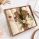 Набір кухонних рушників "естетика" - вафельні, 40*60