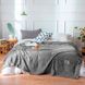 Bamboo plaid - light gray, 150*200