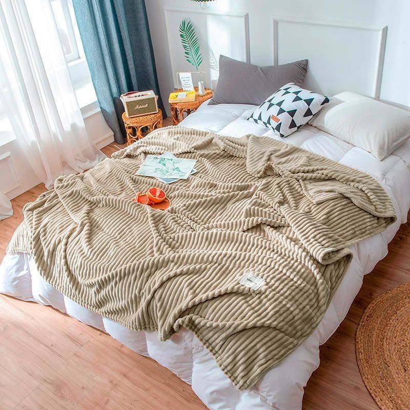 Bamboo plaid - beige, 200*220