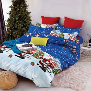 Bedding Set Gold calico Melani, Single, 50*70, Gold Calico