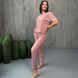 Knitted pajamas "mustang" - powder, XS