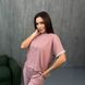 Knitted pajamas "mustang" - powder, XS