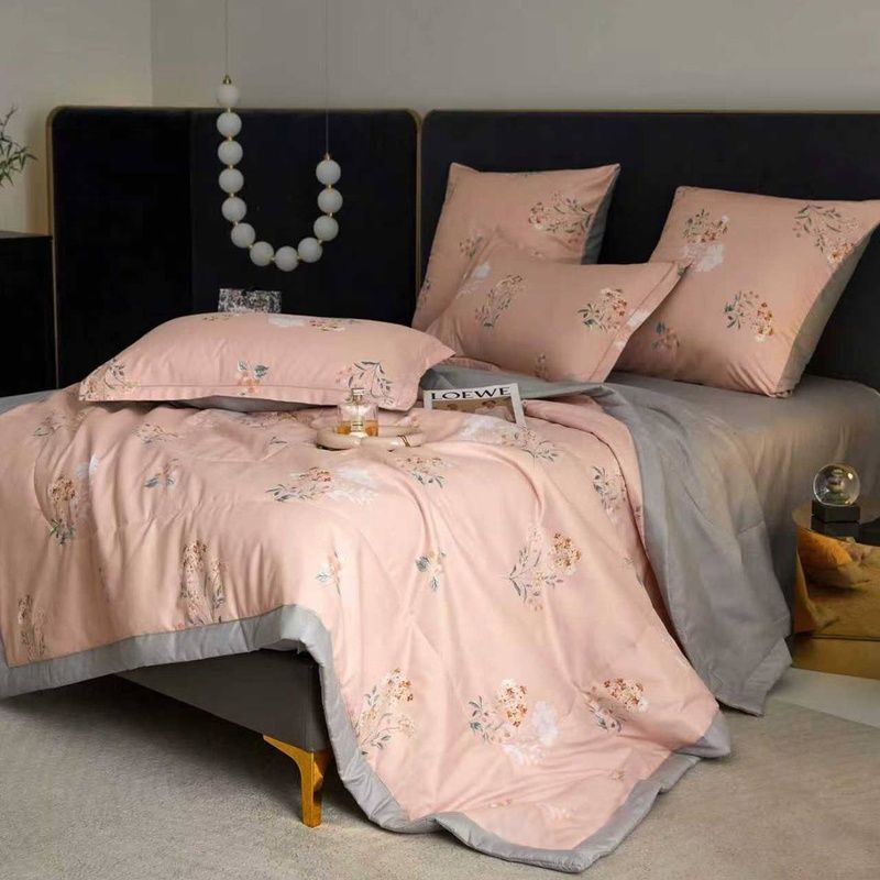 Satin Viscose bedding set Quiet harmony, Queen 50*70