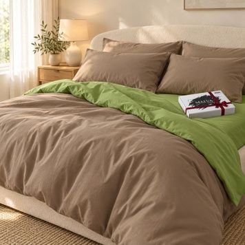 Bedding Set Gold calico light Pianelia, Single, 50*70, Gold Calico Light
