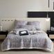 Satin Viscose bedding set Morning cloud, Queen 50*70