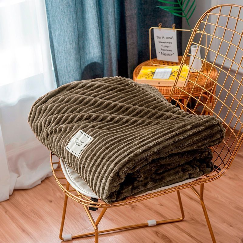 Bamboo plaid - brown, 180*200
