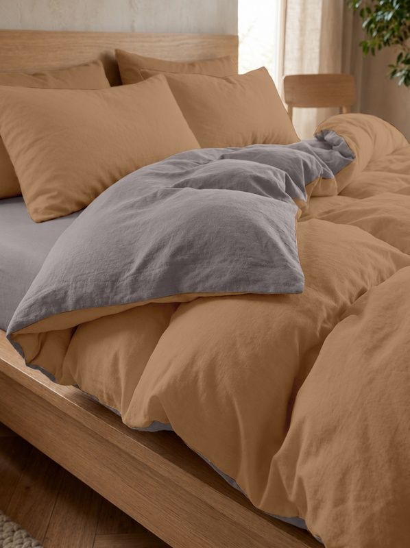 Bedding Set Gold calico Evandia, Single, 50*70, Gold Calico