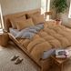 Bedding Set Gold calico Evandia, Single, 50*70, Gold Calico